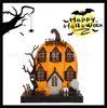 Joyería de Halloween Transfronteriza Decoraciones Creativas Pequeñas para Escritorio Lámpara de Calabaza Juguetes para Niños Accesorios Escena Temática