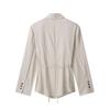 Exportação Transfronteiriça Roupas Femininas Verão 2025 Estilo Europeu e Americano Conjunto Blazer + Shorts com Cinto para Mulheres D6268651