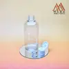 Botella Pet Redonda de Hombro Corta y Gruesa de 500 ml Personalizada con Cabezal de Bomba Dispensador de Gel Antibacterial para Manos con Gran Capacidad y Muy Duradera
