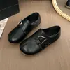 Mocassins de couro macio, com aumento de altura e sola reta para mulheres, nova coleção outono 2026, sapatilhas Mary Jane versáteis, calçados femininos