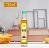 Botella de Vidrio de Aceite de Oliva Aceite de Colza Aceite de Camelia Aceite de Nuez Botella Universal Sellada con Tapa Antifugas Botella de Aceite de Pimienta