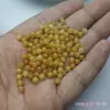 Topacio natural antiguo A artículos cuentas redondas accesorios DIY Jade Dragón Amarillo cuentas sueltas Cuentas de jade dorado del Gobi Jade separación de color profundo