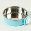 Tigela de gaiola suspensa tigela para cães tigela para gatos tigela para cães Pequeno Médio Grande cão suprimentos para animais de estimação tigela para animais de estimação tigela para cães de aço inoxidável vendas de fábrica