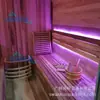 Sauna Exterior Espacio para el Hogar Almacén Madera Iones Negativos Barra de Oxígeno Multiusuario Móvil Tomalina Khan Caja de Vapor