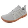 Zapatos Descalzos de Cabeza Ancha Más Vendidos Transfronterizos Calzado Firme Transpirable de Suela Blanda para Parejas Tenis Casuales Planos de Tejido Volador para Pie Plano