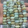 Contas Dupla Ponta de Ágata de Cristal Natural com Facetas de Losango Lapidadas em Diamante, Contas Hexagonais, Produtos Semi-Acabados para DIY, Acessórios