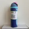 Bestseller transfronterizo, vaso Owala de aspecto elegante con pajilla, botella de agua deportiva portátil de acero inoxidable de gran capacidad con doble boquilla y asa