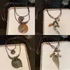 Collar de peluche de otoño e invierno para mujer, bonito y creativo suéter de dibujos animados, accesorios de alta gama, cadena larga para suéter.