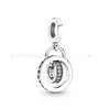 Pulseira Panjia S925 Cobre Branco Banhado a Prata Osso de Cobra com Pingente de Contas Série Clássica Contas Venda Quente Joias DIY