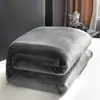 Manta Grossa de Veludo Leiteiro Lisa Transfronteiriça, Manta Lisa de Flanela Ultra Macia, Manta de Microfibra Coral para Soneca, Lençol de Cama de Casal