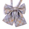 Nueva corbata jk sin nudos, accesorio de uniforme para mujer, estilo universitario versátil, corbata con hebilla a cuadros, estilo japonés informal, multicolor