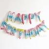 Novo 16 polegadas EUA Slim Body Feliz Aniversário Alumínio Filme Balão Letras Conjunto Letras Balão Pendurado Corda