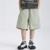 Shorts Casuales de Algodón Puro de Verano Nuevos para Niños Haima 2026, Pantalones Cortos de Cinco Puntos de Color Sólido para Verano para Niños Mayores, Modernos