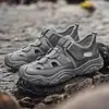Zapatos Casuales de Verano para Hombre, Transpirables, Calados, para Conducir, Playa, Pesca al Aire Libre, Zapatos Deportivos