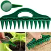 Semeadura Solo Soco Rápido Jardinagem Ferramenta Espaçadora de Sementes Planta Hortícola Semeadura, Corte