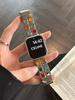 Paleta de Sombras Cuadrada Correa Metálica Adecuada para Apple iWatch Generación 11 10/987Ultra