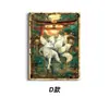 Pintura Decorativa Retro Estilo Japonês com Borda Dourada Ukiyo-E Venda Quente Transfronteiriça para Espaço de Parede de Fundo de Izakaya e Pousada Pintura de Parede Pendurada