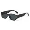 Óculos de Sol Unisex para Casal Modelo Novo 2026, Proteção UV, Sensação Retro de Alto Padrão, Design de Tela Curva, Óculos de Sol Gatinho