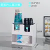 2026 Nuevo Portavasos y Servilletero de Papel para Hogar y Negocios Transfronterizo, Caja de Almacenamiento para Popotes, Portavasos de Acrílico para Barra de Bar