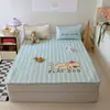 Xiangling Premium Lindo Estilo Ins Grande Dibujo Animado Látex Alfombrilla Juego de Dos o Tres Piezas, Lavable a Máquina