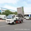 Foton Camión Pequeño Montado en la Parte Trasera Camión de Basura a Prueba de Fugas Precio Camión de Basura Contenedor Pequeño Móvil Fabricante de Camiones de Basura