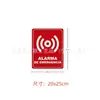 Placas de Advertência Espanholas Transfronteiriças no Atacado. Tamanho 20*25cm. Proibido Colar Adesivos