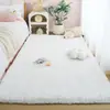 Tapete Quarto Estilo Ins Cor Quente Quarto Principal Cobertor de Cabeceira Manta Quente de Inverno Tapete de Chão Espesso Pelúcia Almofada para Pés de Cama