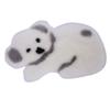 Shengxi Alfombra Moderna Simple de Dibujos Animados Dormitorio Estudio Alfombra de Poliéster con Forma Lavable Alfombra de Felpa Pasillo