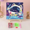 Nuevo pintura de diamantes diamante completo Dios Original animación de dibujos animados diy hecho a mano rompecabezas infantil punto de diamante punto de cruz juguete generación cabello