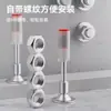 Clavos Roscados Integrados para Fijar Miniclavos, Luminarias, Tornillos, Pistolas de Clavos Pequeñas, Tornillos para Techo y Tuercas para Fácil Instalación