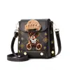Nova Bolsa Transversal de Ombro Primavera e Verão Moda Versátil Bolsa para Celular Grande Capacidade Pequena Bolsa Quadrada Bolsa Carteiro Mulher