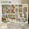 115.0 Pegatinas de Paisajismo Yilan Película Táctil Grande Pegatinas Curativas Escena en Miniatura Manual de Descompresión Pegatinas