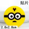 Accesorios de Joyería para Pasadores de Pelo Decoración para Fundas de Teléfono Móvil Parche Adhesivo de PVC Suave Muñeca Plana de Animales de Dibujos Animados Accesorios de Goma Suave