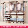 Perchero de suelo sencillo, perchero de hierro, perchero vertical de moda para dormitorio, perchero para pasillo, venta al por mayor