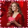Comercio exterior europeo y americano moda polvo suelto acrílico amante Navidad pendientes románticos Amazon accesorios lindos pendientes