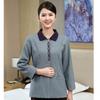 Limpeza de Roupas Manga Longa Roupas de Outono e Inverno Propriedade Comunidade Roupas de Limpeza Tamanho Grande Prédio de Escritório Hospital Piso Roupas de Trabalho Estampadas com Logo
