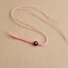 Lanyard Tejido a Mano con Alambre Nudo Plano con Hebilla de Concha de Coco Accesorios Semi-Terminados Llavero DIY Anillo de Hebilla para Bolso Accesorios Colgantes