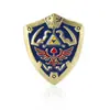 Periféricos de Animación Europea y Americana La Leyenda de Zelda Breath of the Wild Link Broche Insignia de Metal Pin Bidimensional