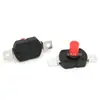 Interruptor de botón de linterna 1712KD uno encendido uno apagado interruptor de botón autoextinguible de cobre puro auto-bloqueante/auto-retorno