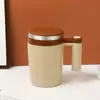 Vaso Mezclador Eléctrico Personalizado Vaso de Agua para Perezosos Vaso Eléctrico Portátil Magnético Automático para Café Vaso para Leche de Soya Acero Inoxidable