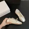 Gu Yun Aumentar Altura 7CM Zapatos de Entrenamiento de Ballet Alemán para Mujer 2026 Nuevo Estilo Lazo Zapatos Deportivos Casuales Suela Gruesa Zapatos Forrest Gump