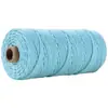 Cuerda Cuerda de Algodón Lino 3 mm de Grosor Cuerda de Algodón Rollo Completo Cuerda para Atar Embalaje Cuerda de Algodón diy Tejido Hecho a Mano Hilo de Algodón de Colores Otro