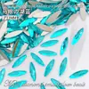 3*11mm Ojo de Caballo Base Plana Forma Especial Decoraciones Deslumbrantes para Uñas Accesorios para Uñas Materiales para Uñas Portátiles Pedrería para Uñas Venta al por Mayor