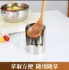 Tampa Multifuncional de Cerâmica para Panela, Espátula, Colher e Suporte de Armazenamento para Tábua de Corte, Organizador de Cozinha Doméstico