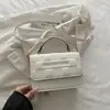 Bolso de axila a cuadros de alta calidad y diseño único para mujer, nuevo y moderno bolso de hombro versátil estilo coreano 2026