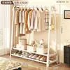 Perchero independiente para dormitorio, móvil, estante de almacenamiento interior multifuncional para ropa, sombreros y accesorios
