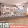 Parque de juegos interior pequeño para niños, instalaciones recreativas para preescolar y cuidado infantil, estructuras para trepar para oficinas de ventas y áreas de entrepiso