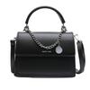 Bolsas para Mulheres 2023 Nova Bolsa de Ombro de Corrente da Moda Estilo Coreano para Mulheres Bolsa Transversal com Textura Simples para Mulheres