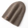 Outono e inverno vintage puro cashmere chapéu de malha quente proteção da orelha moda malha chapéu de lã atacado chapéu frio dos homens e das mulheres