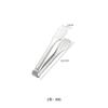 Pinza para barbacoa de acero inoxidable de tres líneas 304, pinza para alimentos, pinza para filetes fritos, pinza para hornear pan, pinza para comida de buffet
